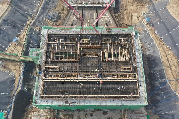 陶圩河闸站泵站厂房层混凝土浇筑700.jpg